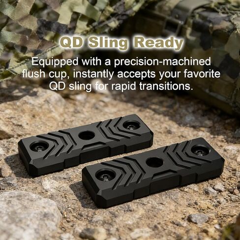 أوزان MLOK Forend التكتيكية - نظام تقليل الارتداد والتوازن مع حامل QD Sling in Kuwait