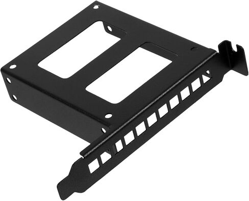 حامل القرص الصلب الصلب وSSD لحافظة الكمبيوتر الشخصي وفتحة توسيع Pci وحامل القرص الصلب الميكانيكي المتوافق مع أجهزة الكمبيوتر المكتبية، ملحق أسود كامل الارتفاع in Kuwait