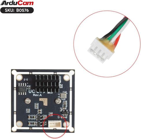 وحدة كاميرا Arducam USB، كاميرا Lightburn بدقة 2 ميجابكسل، كاميرا ويب IMX662 فائقة الإضاءة USB2.0 in Saudi Arabia