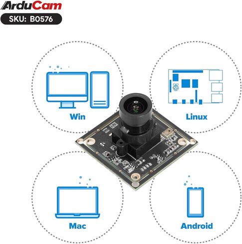 وحدة كاميرا Arducam USB، كاميرا Lightburn بدقة 2 ميجابكسل، كاميرا ويب IMX662 فائقة الإضاءة USB2.0 in Saudi Arabia