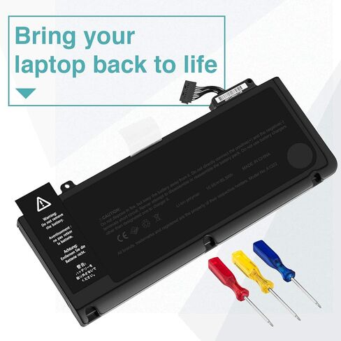 A1322 A1278 بطارية بديلة للكمبيوتر المحمول Mac Book Pro 13 بوصة (منتصف 2012 2010 2009 أوائل 2011 أواخر 2011) 6000 مللي أمبير في الساعة in Saudi Arabia