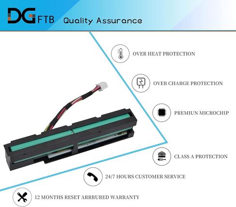 MC96 MC96G9 Replacement Battery for HP Smart Array P840AR P440AR P840 P440 Controller Smart Storage 71004 750450-001 786761-001 727260-002 871264-001 815983-001 876850-001 HSTNN-IS6A 7.2V 8Wh/1100mAh in Saudi Arabia