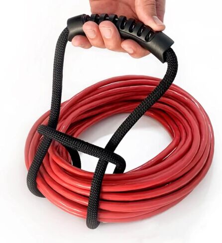 Heavy Duty Storage Strap with Handle, Nylon Extension Cord and Hose Organizer, Hanging Cable Management Strap for Garage and Outdoor Use in Saudi Arabia