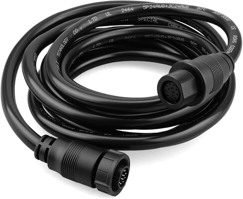 720106-1 EC M3 14W10 Transducer Extension Cable Fit for Humminbird XPLORE/APEX/SOLIX Series, Fit for Built-in MEGA Imaging On Select Minn Kota Trolling Motors in Saudi Arabia