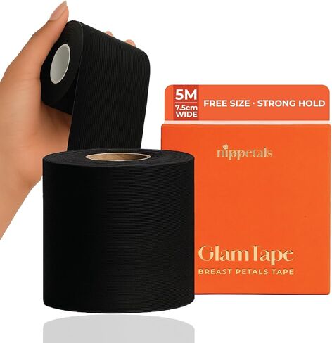 Boob Tape | Strong Adhesive Breast Lift Tape | Body Tape for Push Up & Shape | Sweatproof & Skin-Friendly in Kuwait