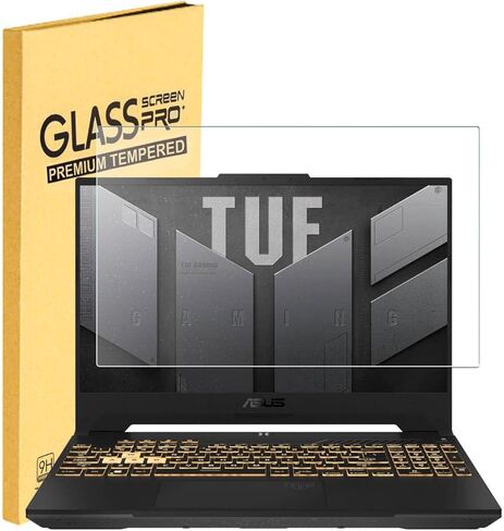 واقي شاشة من الزجاج المقوى لأجهزة الكمبيوتر المحمول ASUS TUF مقاس 15.6 بوصة للألعاب وASUS Chromebook 15 وExpertBook 15؛ زينبوك 15 أوليد/برو 15؛ تي يو اف جيمنج A15/F15؛ ASUS ROG Strix/SCAR 15 9H صلابة مضادة لبصمات الأصابع in Saudi Arabia
