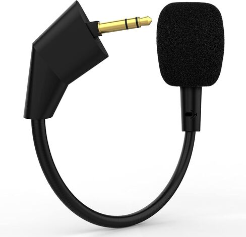 استبدال Cloud II Mic Boom للإصدار الثاني من Kingston HyperX Cloud 2 II Cloud Core Cloud Pro CloudX Wire سماعات الألعاب، ميكروفون ذو طرف مستقيم قابل للفصل 3.5 مم in Saudi Arabia