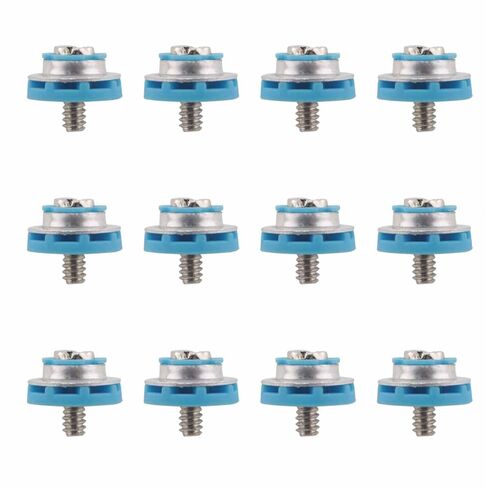 12pcs 3.5 Inch Hard Drive Mounting Screws Silent Installation Screw Blue Isolation Washer Electronics Hardware Fasteners in Saudi Arabia