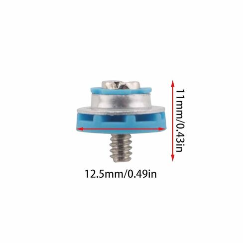 12pcs 3.5 Inch Hard Drive Mounting Screws Silent Installation Screw Blue Isolation Washer Electronics Hardware Fasteners in Saudi Arabia