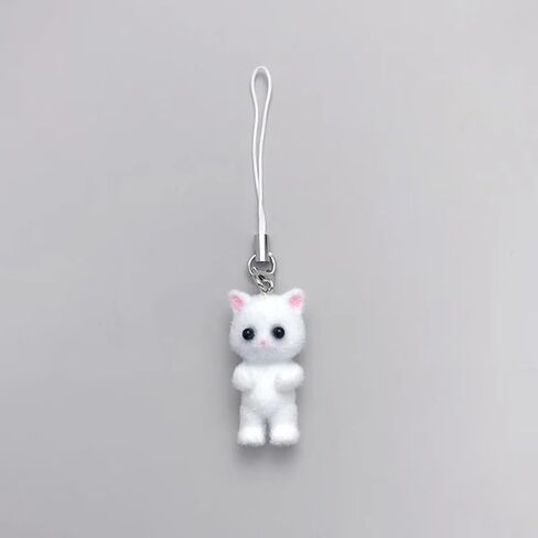 Cat Charms Y2K Cute Aesthetic Kawaii Cat Mobile Pendants Wrist Straps Lanyard Accessories for Bag Backpack Keychain Camera Pendants Decor in Saudi Arabia
