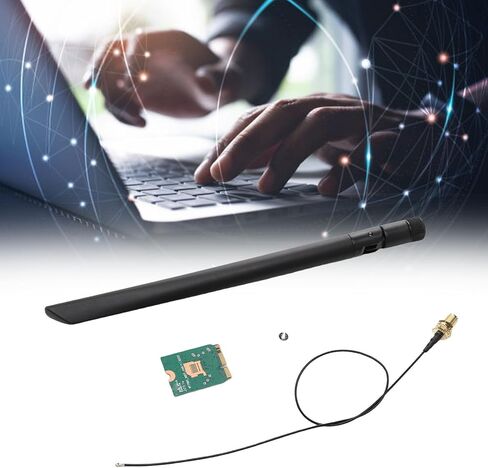 بطاقة لاسلكية WiFi 6E، محول شبكة 4200 ميجابت في الثانية 2.4 جيجا هرتز 5 جيجا هرتز 6 جيجا هرتز مع BT 5.2، للكمبيوتر المكتبي المحمول 10 11 in Saudi Arabia
