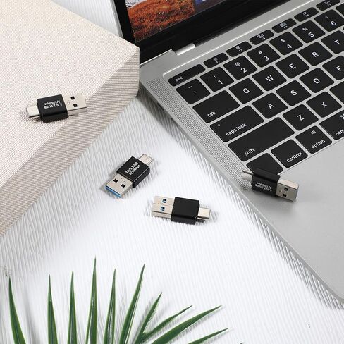 4 PCS USB-C 3.0/3.1 Male to Males Adapter, USB C/Type C Males to USB Male Converter for Computers Notebook Mobile Phones Connector Connection or Data Cable Extension in Saudi Arabia