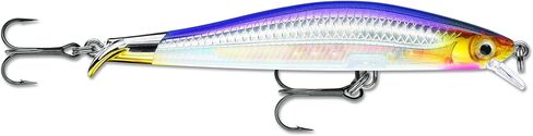 طعم Rapala RipStop، مقاس 12، طول 4 3/4 بوصة، عمق 4'-5'، 1/2 أونصة، خطافات 3-#5، أرجواني، لكل 1 in Saudi Arabia