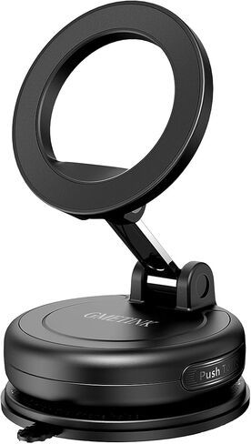 حامل هاتف السيارة لـ Magsafe - دوران 360 درجة وتعديل ثنائي المحور، شفط يصل إلى 78 رطل، متوافق مع حافظة Magsafe، لسلسلة iPhone 17 و16 و15 و14 و13 و12. in Kuwait