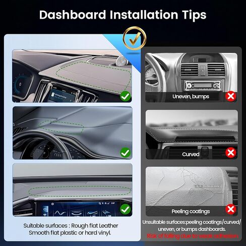 حامل هاتف السيارة لـ Magsafe - دوران 360 درجة وتعديل ثنائي المحور، شفط يصل إلى 78 رطل، متوافق مع حافظة Magsafe، لسلسلة iPhone 17 و16 و15 و14 و13 و12. in Kuwait