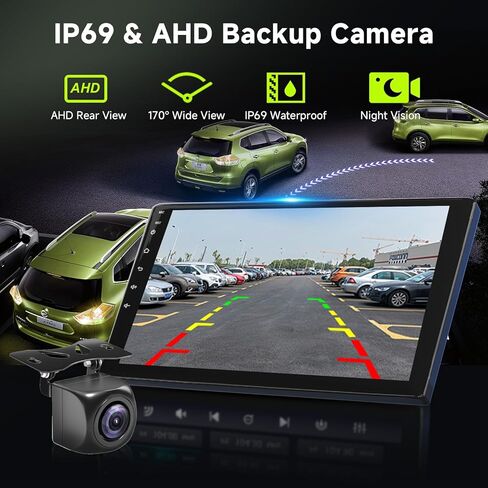 8Core 4GB+64GB for Honda Civic 2016-2020 Car Radio Stereo with Wireless Carplay,5.0 Bluetooth,DSP 46EQ,Android Auto,9inch IPS Touch Screen,Android 15,AHD Backup Camera,59UIs,GPS,FM/RDS in Kuwait