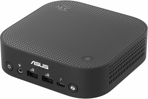 ASUS NUC 14 Pro AI Microsoft Copilot+ AI PC مع Intel Series 2 Core Ultra 7 258V، وذاكرة الوصول العشوائي LPDDR5x بسعة 32 جيجابايت، و1 تيرابايت NVMe SSD، وThunderbolt™ 4، وWiFi 7، وWin 11 Home، والأوامر الصوتية، والوصول إلى الهيكل بدون أدوات، وكمبيوتر صغير in Saudi Arabia