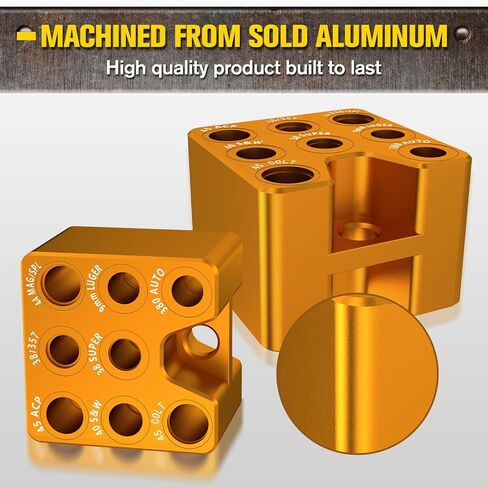 Ammo Checkers, Ammo Checker Cartridge Gauge, Accurate Size Ammo Checker Cartridge Gauge for Reloading, Ammunition Ammo Checkers with Snap Hook in Saudi Arabia