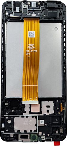 LCD Screen Replacement for Samsung Galaxy A12 6.5" SM-A125F/DSN SM-A125U LCD Display Touch Screen Digitizer Assembly +Tools (with Frame) in Saudi Arabia
