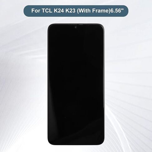 شاشة LCD رقمية متوافقة مع TCL K24 K23 T434D T434W (مع إطار) شاشة LCD مقاس 6.56 بوصة تعمل باللمس مع أدوات in Kuwait