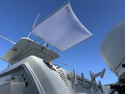 6.5 × 5.5 أسود SS100 حامل قضيب واحد ستيرن قارب مركز وحدة التحكم ظل الشمس in Kuwait