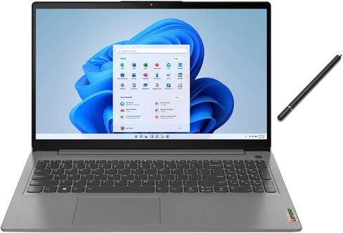 لاب توب لينوفو ايدياباد 3i 15.6 فل اتش دي لمس | معالج انتل كور i3-1115G4 | رسومات انتل الترا اتش دي | 8 جيجا رام | 256 جيجا اس اس دي | ويندوز 11 هوم | حزمة مع قلم ستايلس (متجددة) in Kuwait