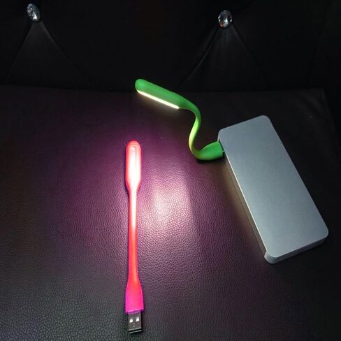 المحمولة USB معقوفة LED مصباح القراءة ليلة صغيرة ضوء القراءة مصباح لبنوك الطاقة استخدام 360 درجة دوران سطح المكتب USB ضوء in Kuwait