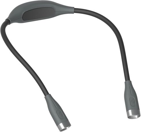 USB Rechargeable LED Neck Light 3 Brightness Levels Portable Flexible Light for Night Running Reading Knitting Travel Rechargeable USB Neck Lamp in Kuwait