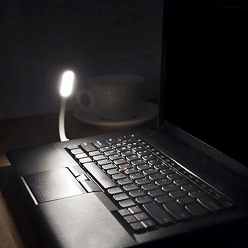 المحمولة USB معقوفة LED مصباح القراءة ليلة صغيرة ضوء القراءة مصباح لبنوك الطاقة استخدام 360 درجة دوران سطح المكتب USB ضوء in Kuwait