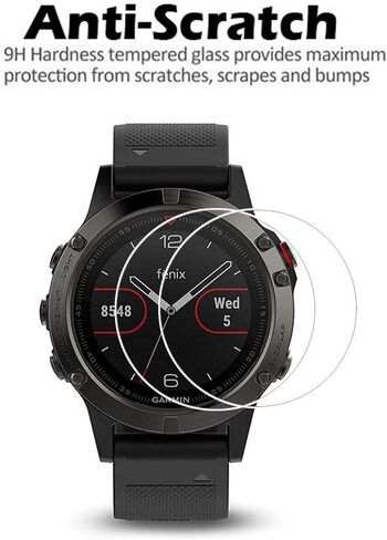 32mm Screen Protector,[3 Pack] 9H Hardness Tempered Glass Screen Protector for Universal Round Watch with Anti-Fingerprint Bubble-Free Crystal Clear (32mm Diameter) in Saudi Arabia