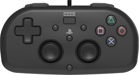 Wired Mini Gamepad for Kids - Playstation 4 Controller - Officially Licensed (Blue) (Renewed) in Saudi Arabia