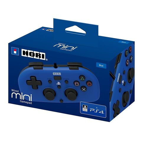 Wired Mini Gamepad for Kids - Playstation 4 Controller - Officially Licensed (Blue) (Renewed) in Saudi Arabia
