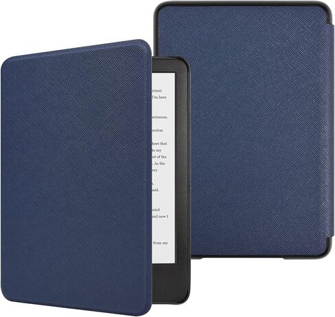 Case for Kindle 6"(11th Generation, 2024/2022 Release),Premium PU Leather, Ultra Thin and Lightweight Smart Protective Durable Cover with Auto Sleep Wake Feature, Purple in Saudi Arabia