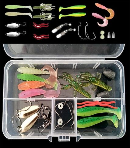 Fishing Lures kit for Topwater with Case in Saudi Arabia