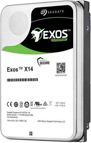 سيجيت ST14000NM0048 14 تيرابايت 12 جيجا 7.2K SAS 3.5 512E 4KN HDD in Kuwait
