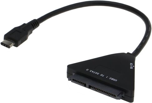 Sedna - دونجل USB 3.1 إلى SATA III مع موصل من النوع C لكتب MAC، مع حامل مطاطي HDD/SSD مجاني in Saudi Arabia