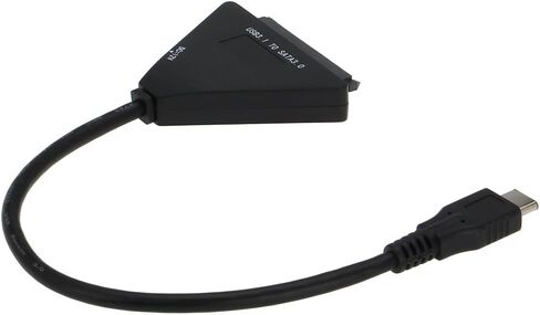 Sedna - دونجل USB 3.1 إلى SATA III مع موصل من النوع C لكتب MAC، مع حامل مطاطي HDD/SSD مجاني in Saudi Arabia
