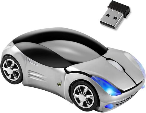 ماوس سيارة لاسلكي وردي، 1600 نقطة في البوصة 2.4 جيجا مع ماوس سيارة مستقبل USB للكمبيوتر فأرة كمبيوتر لاسلكية ماوس USB لاسلكي للكمبيوتر المحمول والكمبيوتر اللوحي لنظام التشغيل Windows لنظام التشغيل Mac OS (وردي) in Saudi Arabia