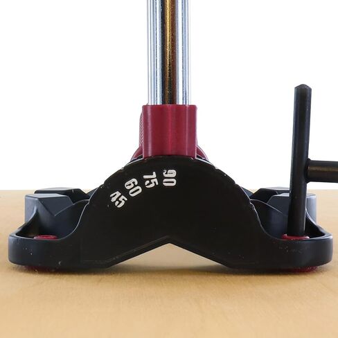 Milescraft 1318 Drillmate Portable Drillling Guide - مرفق حفر دقيق للزاوية أو الثقوب المستقيمة ، مرفق دليل الحفر القابل للتعديل ، ضغوط الحفر المحمولة مع 3/8 "تشاك in Saudi Arabia