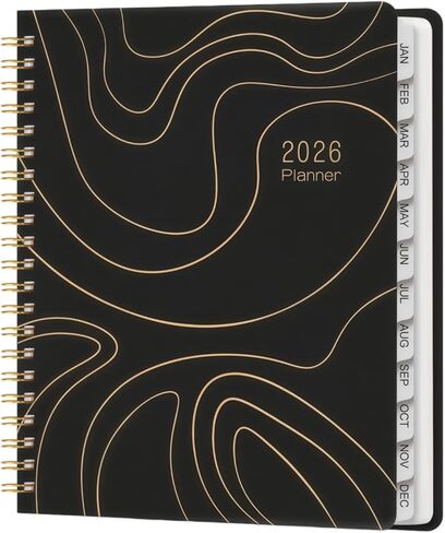 2026-2028 Monthly Planner - 3 Year Hardcover Planner 2026-2028, January 2026 - December 2028, 8.5" x 11", 3 Year Calendar 2026-2027-2028 with Bound, Metal Corners, Notes Pages, Inner Pocket, Blue in Saudi Arabia