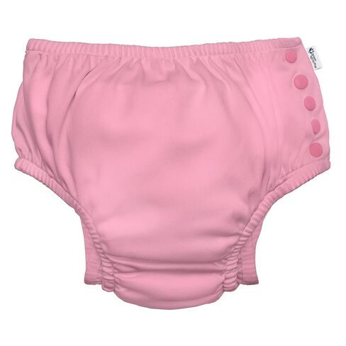 Eco Snap Swim Diaper with Gussets - Coral - 24mo in Kuwait