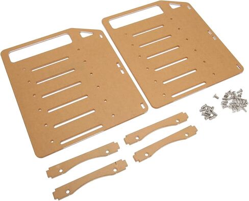 حامل محرك الأقراص الصلبة Rengue DIY، رف HDD متعدد الطبقات من الأكريليك المقاوم للطقس مع سهولة التركيب وتبديد الحرارة السريع لاستخدام سطح المكتب (6 طبقات) in Kuwait