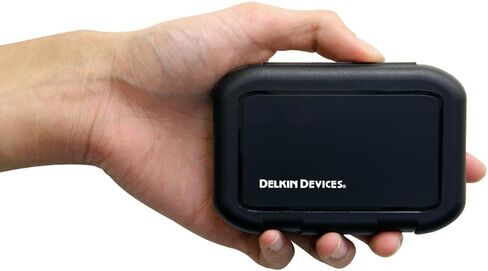 Delkin Devices 128GB Black SDXC UHS-II V60 + 8-Slot Card Case – 290MB/s Read, Rugged & Weather-Resistant Bundle in Saudi Arabia