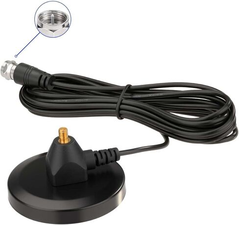 Superbat FM Antenna Replacement for Home Stereo Radio Receiver Indoor for Yamaha Pioneer Onkyo Marantz Sherwood Indoor FM Radio AV Audio Video Bluetooth Home Theater Receiver Tuner in Kuwait