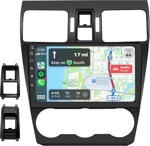 راديو سيارة Android 13 لسيارة Subaru Forester WRX Impreza 2013 2014 2015 مناسب لأنظمة Harman Kardon، شاشة لمس 9 بوصة مع CarPlay اللاسلكي Android Auto GPS DSP WiFi BT SWC in Kuwait