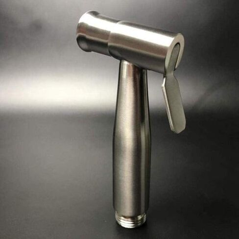 Muslim Shower Cloth Diaper Sprayer Kit Set - SUS304 Stainless Steel Flusher Toilet Booster Spray Gun Wall Mounted in Kuwait