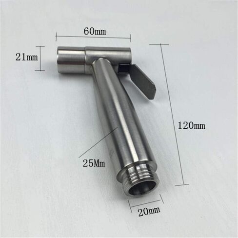 Toilet Sprayer Kit Brass Shower Sprayer Replacement Spray Compatible with Premium Cloth Diaper Sprayer - Stainless Steel pressurized Spray Gun Toiletwash PP Wall Mounted in Kuwait