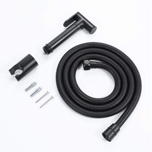 Round High Pressure Nozzle HandheldSprayer Set,Portable Shower Shattaf,Shower Cloth Diaper Spray Attachment,Toilet Cleaner,Pressure Control in Saudi Arabia