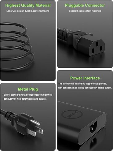 شاحن غان سليم جديد 240 وات متوافق مع Dell G16 G15 G7 G5 Alienware x17 x16 x15 M18x X51 17 15 Precision 7780 7770 7680 7670 7560 3260 3551 كمبيوتر محمول، أداء TB16 TB15 Dock in Kuwait