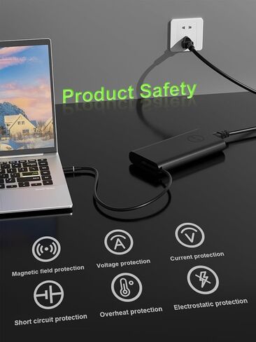 شاحن غان سليم جديد 240 وات متوافق مع Dell G16 G15 G7 G5 Alienware x17 x16 x15 M18x X51 17 15 Precision 7780 7770 7680 7670 7560 3260 3551 كمبيوتر محمول، أداء TB16 TB15 Dock in Kuwait